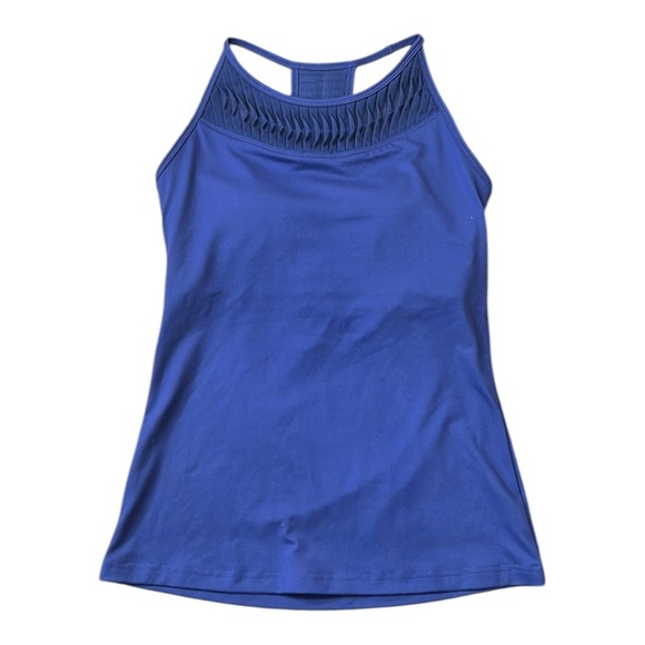 Soybu Paschi Tank Top Women's Medium Catalina Navy Racerback Built in Bra NWT - Picture 5 of 11